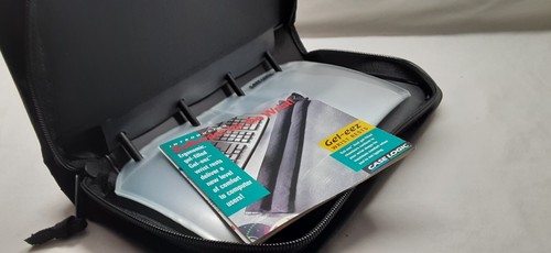 2 CASE LOGIC DISKETTE ORGANIZERS NEW IN PACKAGE MISSING AOL DISKS - Picture 7 of 8