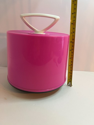 Disk Go Case Hot Pink Kunststoff Supronics 45 RPM Vintage Tragetasche - Bild 10 von 10