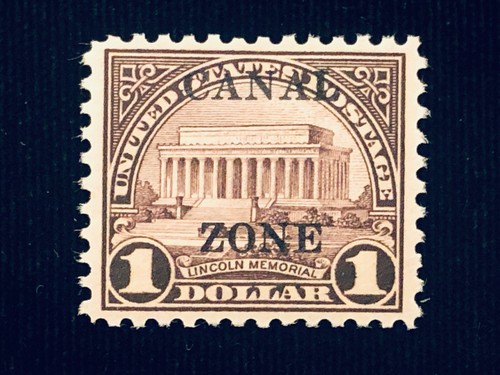 CANAL ZONE: MINT #95 NEVER HINGED OG CV $250