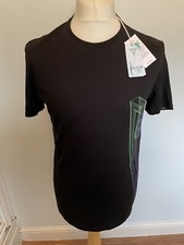 Image of Guess zero gravity men’s black Slim Fit t-shirt size M