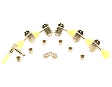 Kluson Nickel Supreme 18:1 ratio single ring tuners 3 3 fit Vintage Gibson 8.8mm