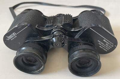 Jason Binoculars 7x35 Model 1116F Wide Angle Fast Focus | eBay