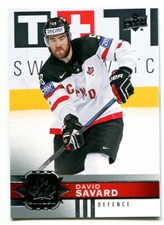 2017-18 UD Team Canada David Savard Card #28