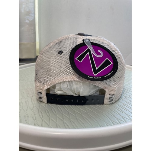 Zephyr Nevada Wolf Pack Trucker Hat OSFA Adjustable Snapback Cap Navy White NEW - Picture 3 of 6