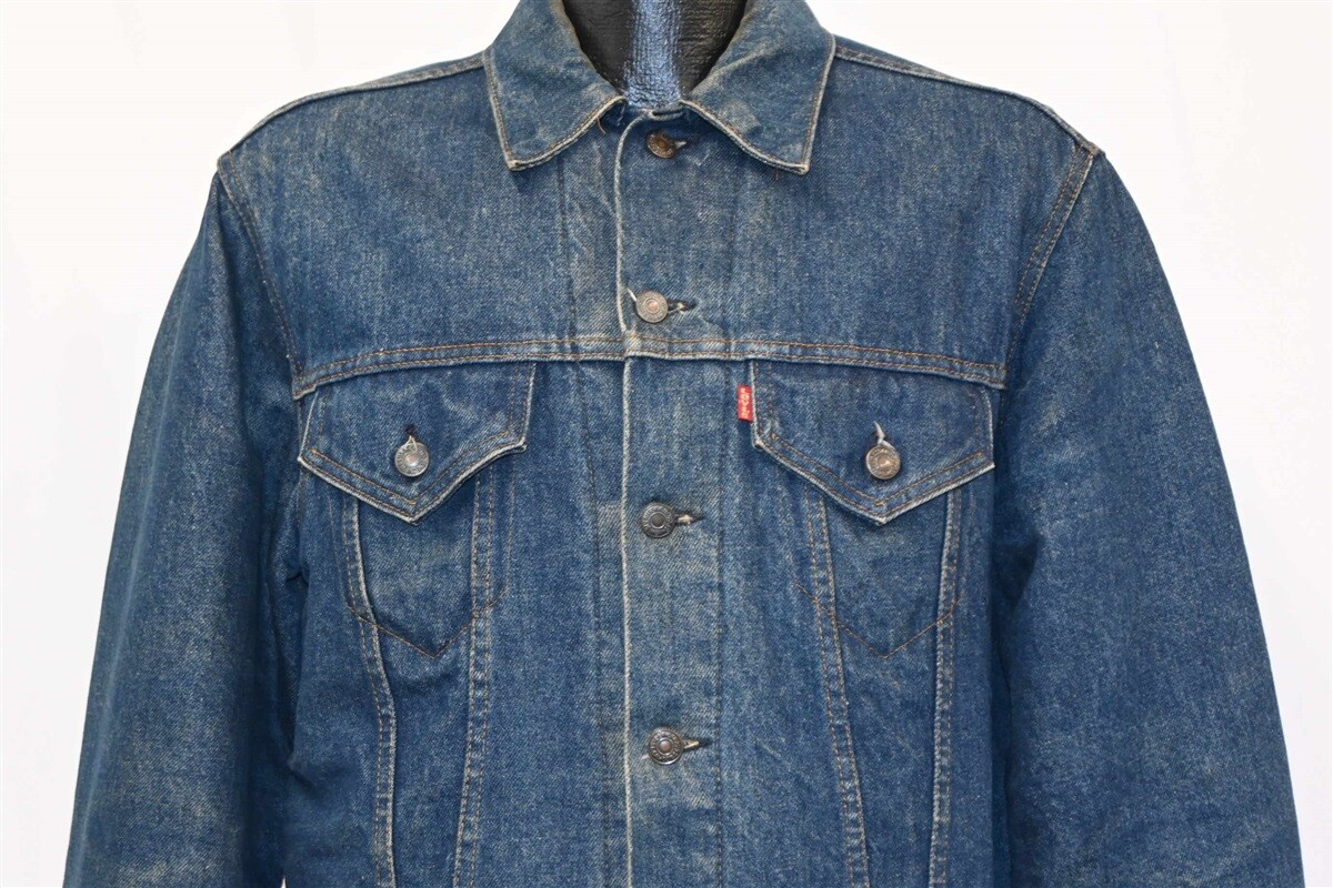USED Vintage LEVI'S 70505―0317 Blanket Vintage Levi's Big E 70505-0317 Blanket Lined Type III Denim
