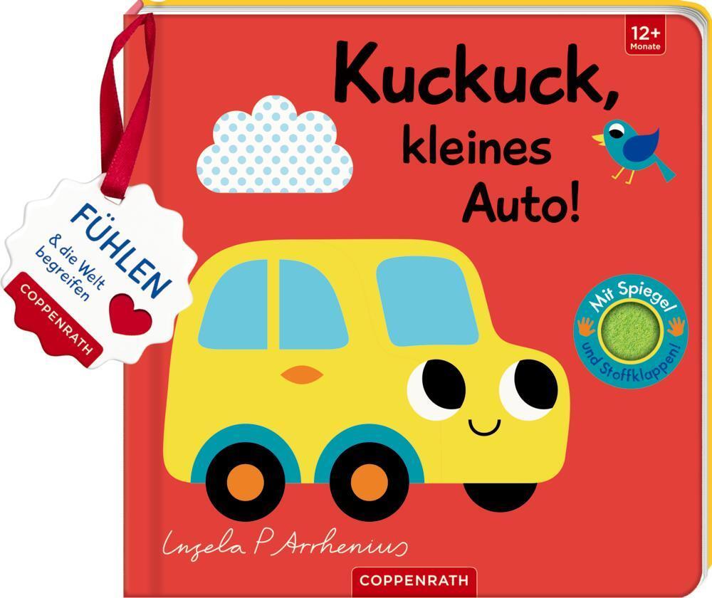 Thumbnail - Mein Filz-fühlbuch: Kuckuck, Kleines Auto, Ingela Arrhenius
