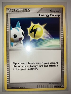 pokemon cards pickup Energy Pickup 132/146 - Legends Awakened - Uncommon - Pokemon Card TCG