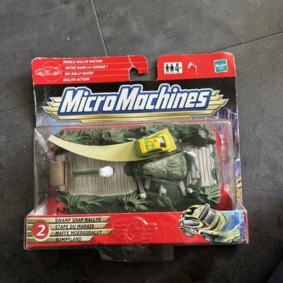 Micro Machines Swamp Snap Rallye Sumpfland #2 HASBRO 2001 Krokodil World Rallye
