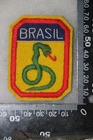 BRAZIL BRAZILIAN EXPEDITIONARY FORCES WW2 MONTE CASSINO BRASIL CLOTH BADGE PATCH