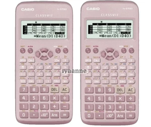 2X ROSA Casio Calculatrice scientifique Classwiz FX-570EX Scuola Lavoro Ufficio