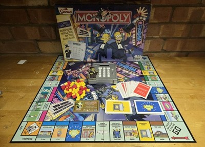 The Simpsons Monopoly 2007 Bank Card Edition - 100% Komplett   