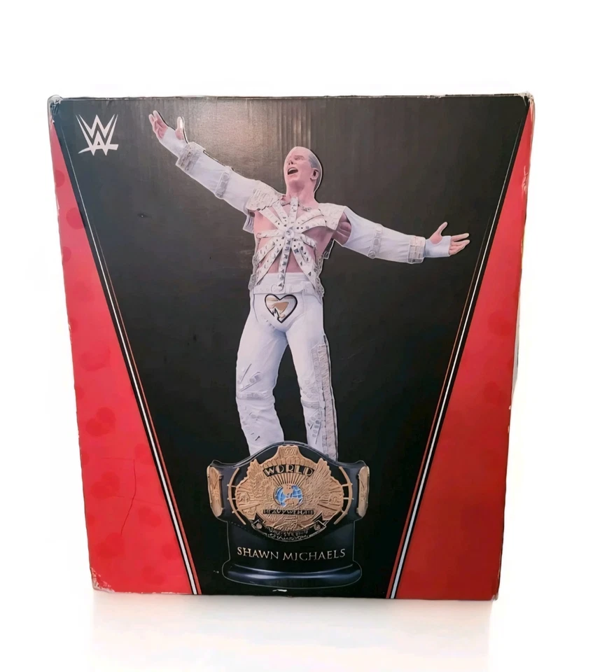 WWE Shawn Michaels Championship Title Collection 16 pulgadas Estatua Wrestlemania 12 Foto 2 de 4