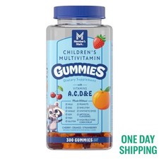 Member's Mark Children's Multivitamin Gummies Assorted Fruit 300 ct