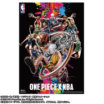 ONE PIECE x NBA Poster Japan Limited Official New | eBay