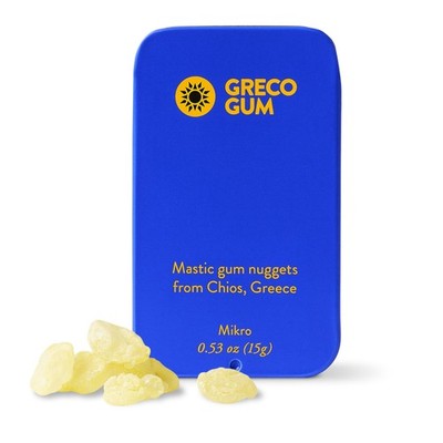 Greco Gum - Mastic Nuggets   Large Pieces 0.53 oz (Pack of 1), 
