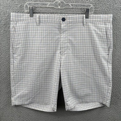 Tommy Bahama Shorts 40 Tattersall Plaid Island Zone Chino Chip Shot Performance
