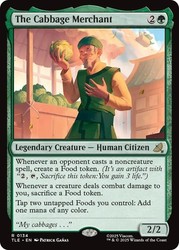 The Cabbage Merchant #134 Foil Avatar: The Last Airbender Eternal-Legal MTG