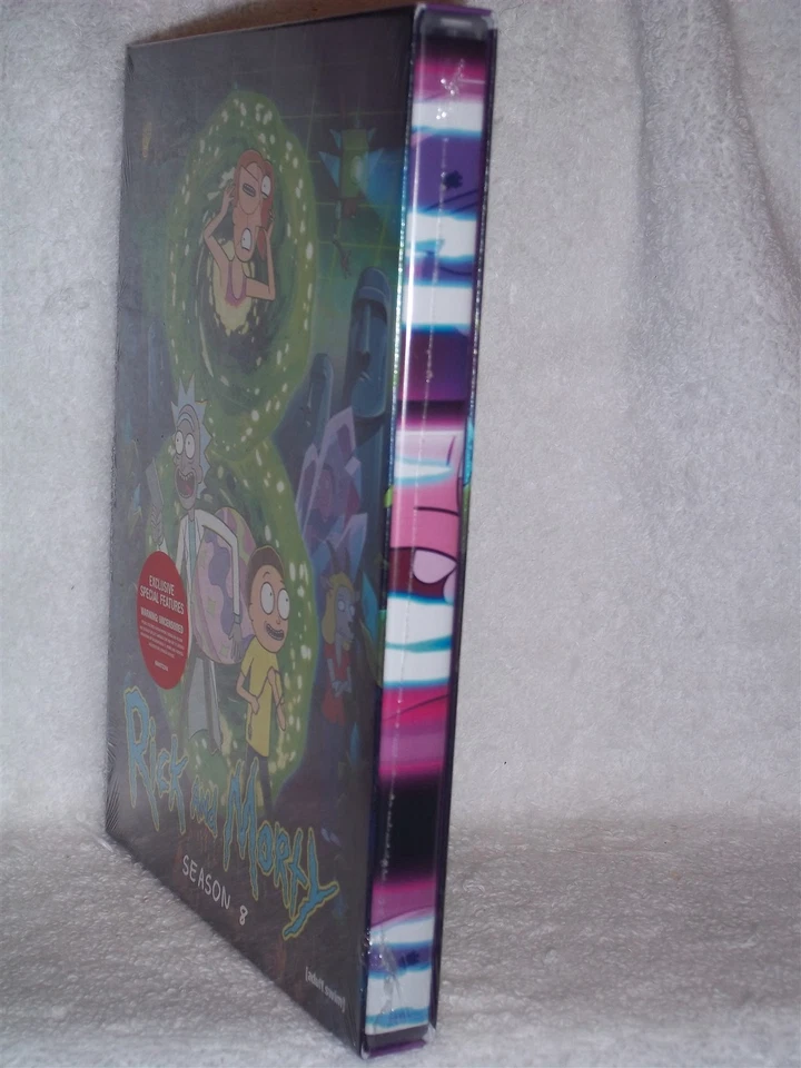Rick and Morty: Season 8 (DVD, 2025) NEW Chris Parnell animated comedy sci-fi  - Image 4 of 4