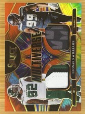 CASE HIT #/25 🔥 2025 Select Multiverse Tie Dye Leonard Williams Seahawks/Jets