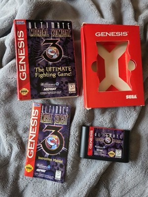 Ultimate Mortal Kombat 3 - Sega Genesis - CIB | TESTED | AUTHENTIC