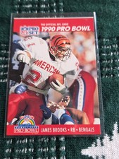 1990 Pro Set James Brooks/ Gill Byrd Error Card #277