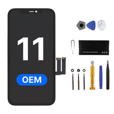 Genuine Original OEM LCD iPhone 11 Black Screen Replacement Digitizer "Grade A"