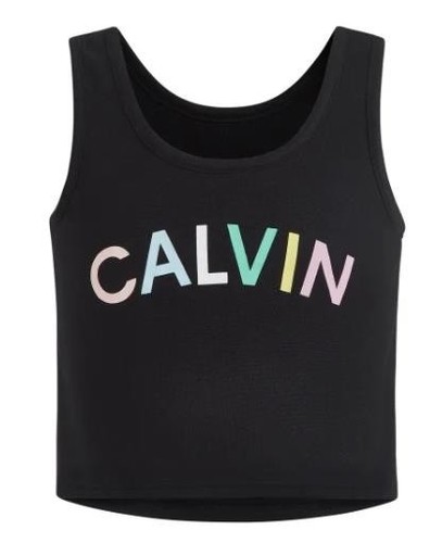 Calvin Klein Girls Boys Pajamas Pink Black 4-Piece Flame Resistant Breathable - Picture 6 of 7