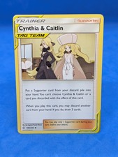 Cynthia & Caitlin [Reverse Holo] #189 Prices | Pokemon Cosmic