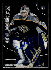 Tomas Vokoun Nashville Predators 2002 Between The Pipes In The Game #15 w/COA