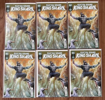Lot of 6 Suicide Squad: King Shark #1 DC 2021 Multiple 1st Appearances