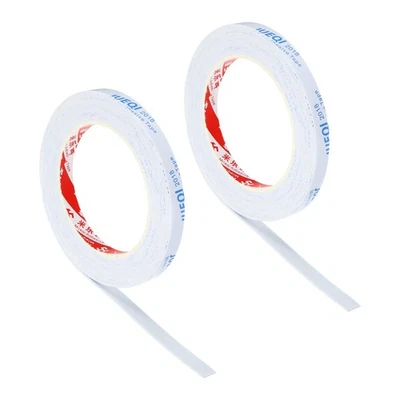 2 Pièces Ruban Adhésif en Mousse Simple Face en EVA Blanc - Photo 1/4