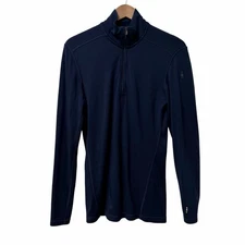 Smartwool Mens Merino 200 Wool Blend Base Layer Top Size S Blue Gorpcore Layers