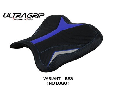 Seat cover Rider Hernals NO LOGO Ultragrip Blue-Silver TPZ YAMAHA R1 2015 2022