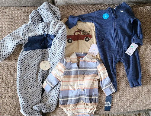 Baby Clothes Lot Of 4 Sizes 3-9 Months