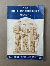 Vintage 1952 NRA Rifle Instructor's Manual National Rifle Association Softcover