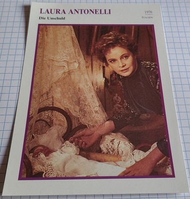 Schauspielerin LAURA ANTONELLI | Film-Star-Foto / Sammelbild-Karte #n342
