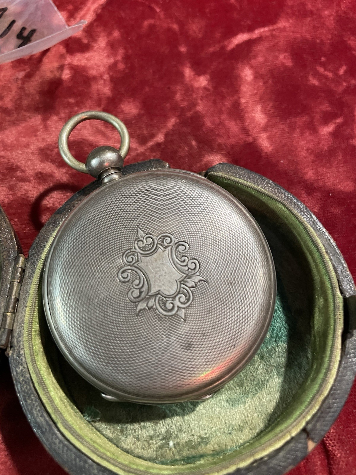 Vintage  LARGE  SILVER Jump SECOND DUPLEX POCKET … - image 5