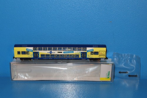 MINITRIX 15945 Spur N METRONOM Doppelstock-Fahrradwagen  2.Kl  NEU inOvP#8576 | Zustand: Neu