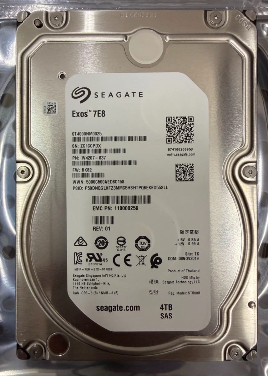 25+ 4 TB Storage Capacity Internal Hard Disk Drives for sale