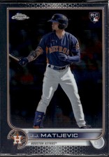 J.J. Matijevic 2022 Topps Chrome Update Houston Astros Rookie #USC190