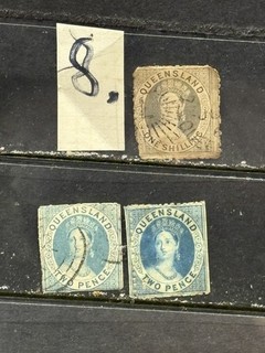 Queensland Postage Stamps Chalon