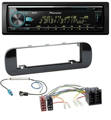 Pioneer DAB MP3 CD USB Bluetooth Autoradio für Fiat Panda (ab 2012) - glänzend - Bild 1 von 4