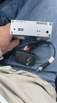 Barix Exstreamer 100 IP Audio Stream Decoder / USB / Ethernet T8-B10