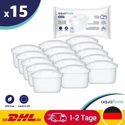 15x Filterkartuschen ersetzen Brita Maxtra+, zur Verbesserung der Wasserqualität