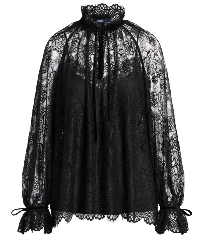 Camisetas Polo Ralph Lauren Negro para Mujeres