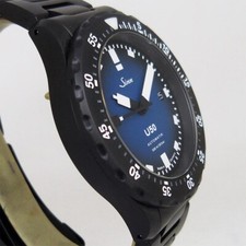 SINN U50.S.BS.M U-Boat Steel Limited Men's Divers Watch Blue Black Gradation 3