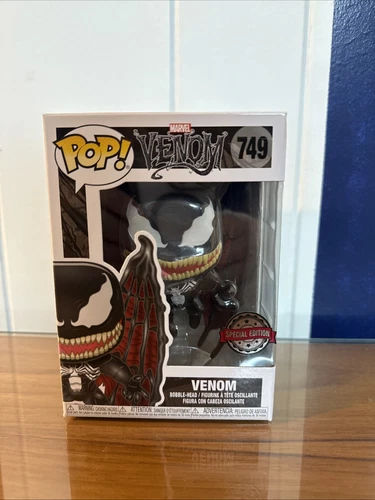 Funko Pop! Marvel #749 Winged Venom Pop In A Box Exclusive Wings w/ Protector