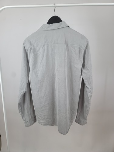 CP Company Gray Metallic Cotton Blend Mens Shirt Size L - Picture 2 of 6