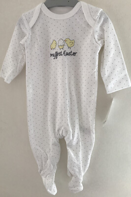 my 1st easter sleepsuit