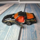 Vintage 1982 Matchbox Diecast Black & Gold Mazda RX-7 Sports Car (Opening Doors)